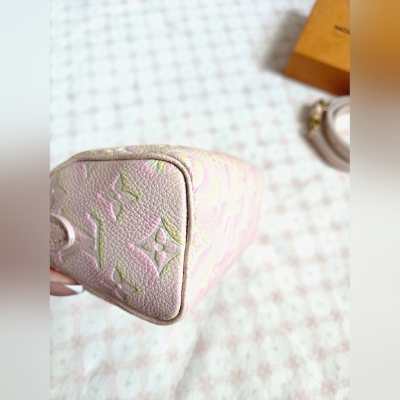 Louis Vuitton Nano Speedy Summer Stardust M81508 – Light Pink, Empreinte - Picture 4 of 14